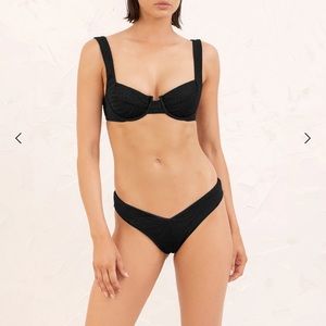 Fella Swim Casanova Top and Chad bottom in black